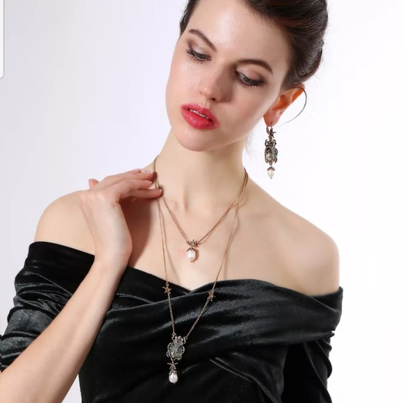 Natural Pearl Bohemia Vintage Retro Necklace - Picture 6 of 7